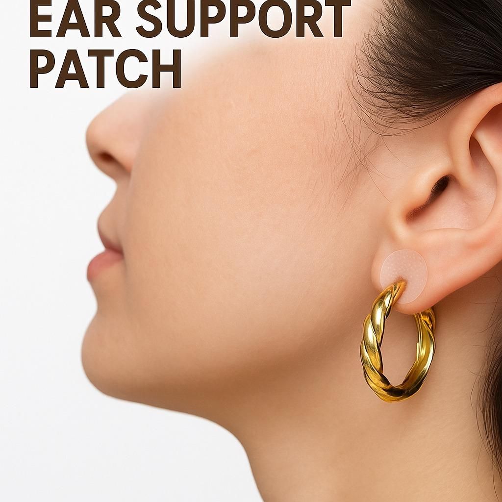 Invisible Earlobe Lift Patches (100-Piece Kit)
