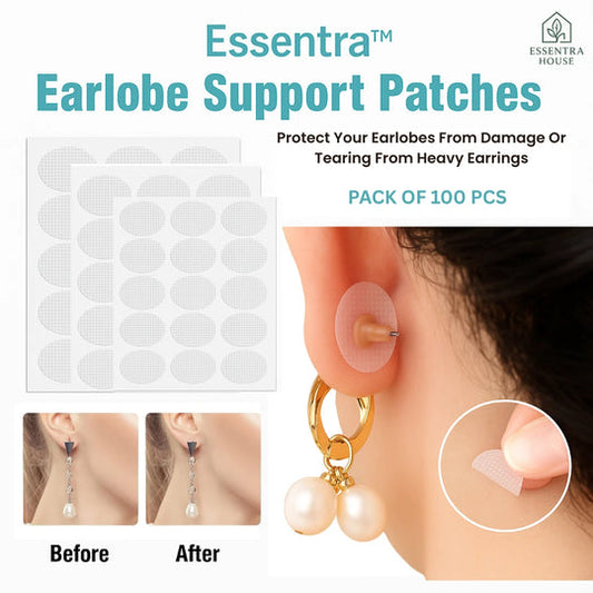 Invisible Earlobe Lift Patches (100-Piece Kit)